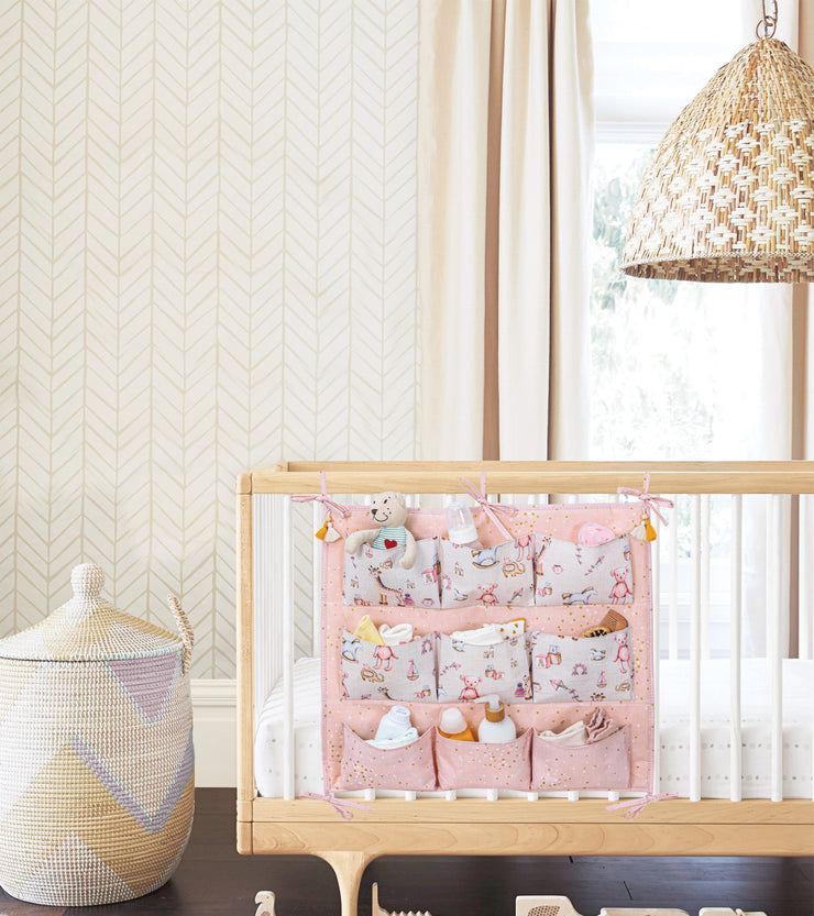 Baby Crib Organizer 9 Pockets