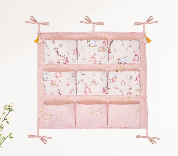 Baby Crib Organizer 9 Pockets