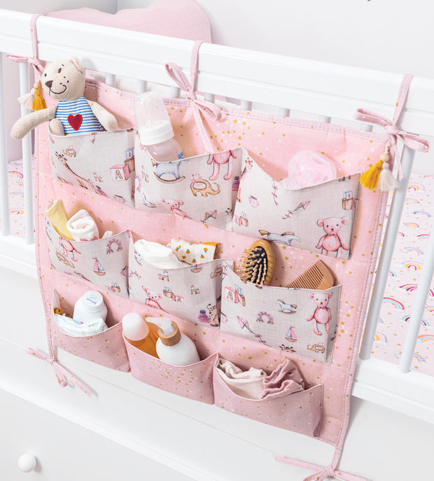 Baby Crib Organizer 9 Pockets